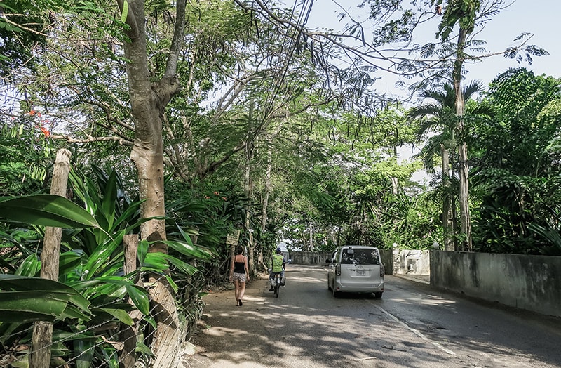 Walking in Negril, Jamaica