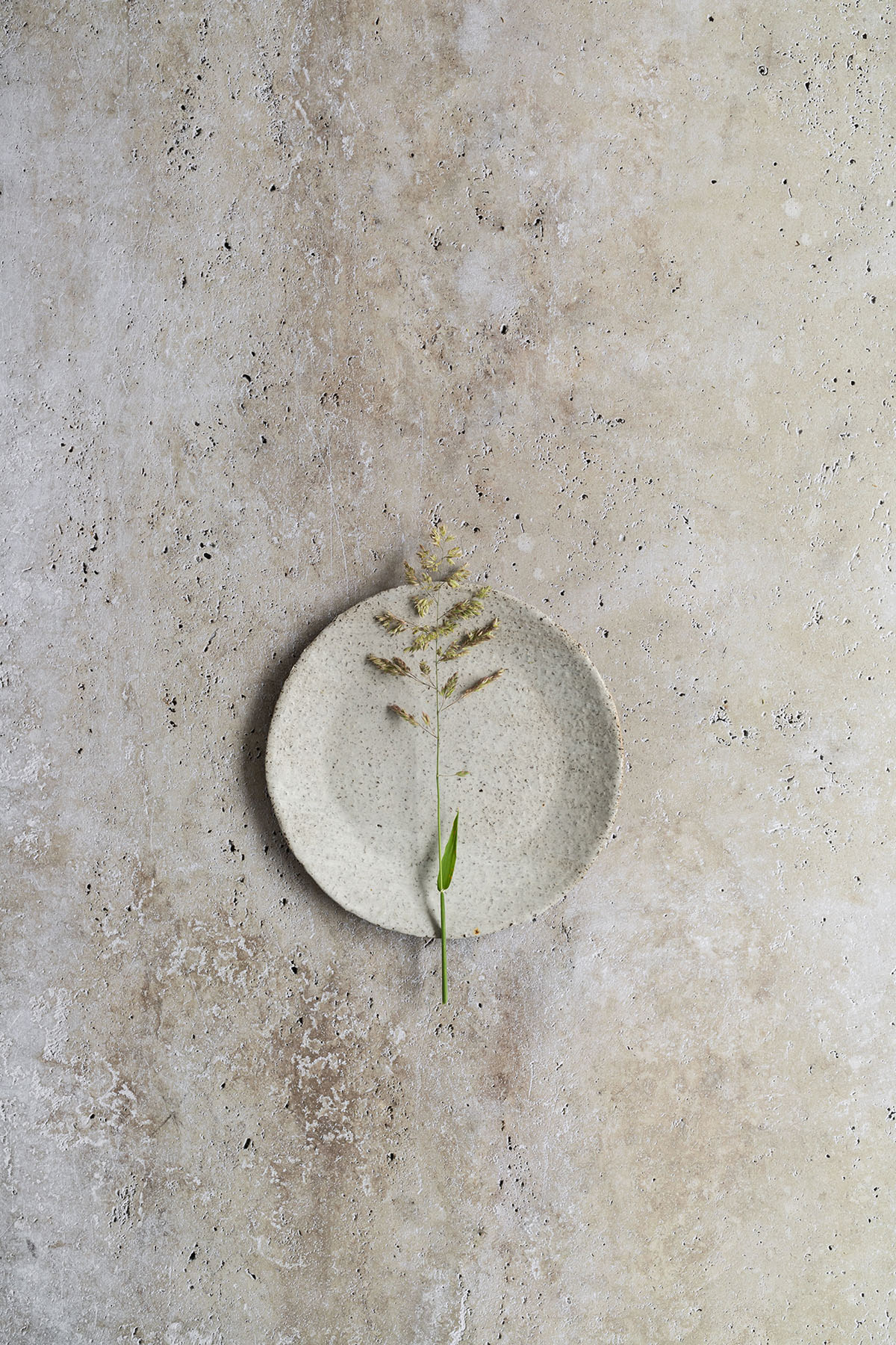 Light neutral beige stone shooting surface for styling & photography